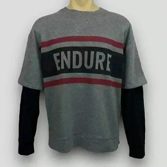 NEW! GEORGE mens fooler tee grey black burgundy medium, large‎ - Picture 1 of 7